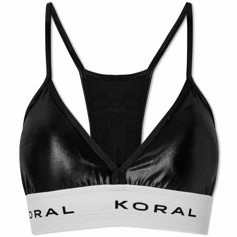 Koral Women's Maddox Infinity Bra in Black Koral