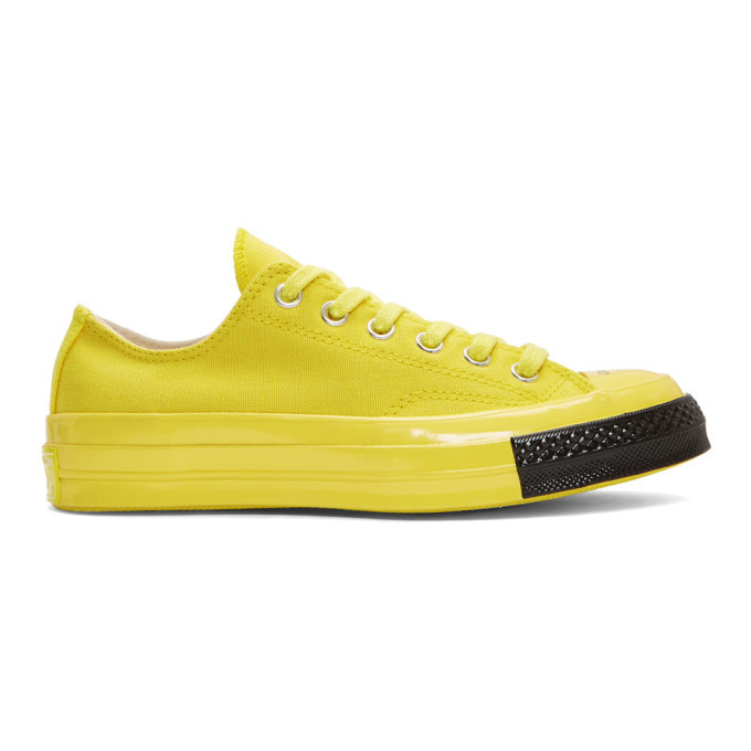 converse undercover yellow
