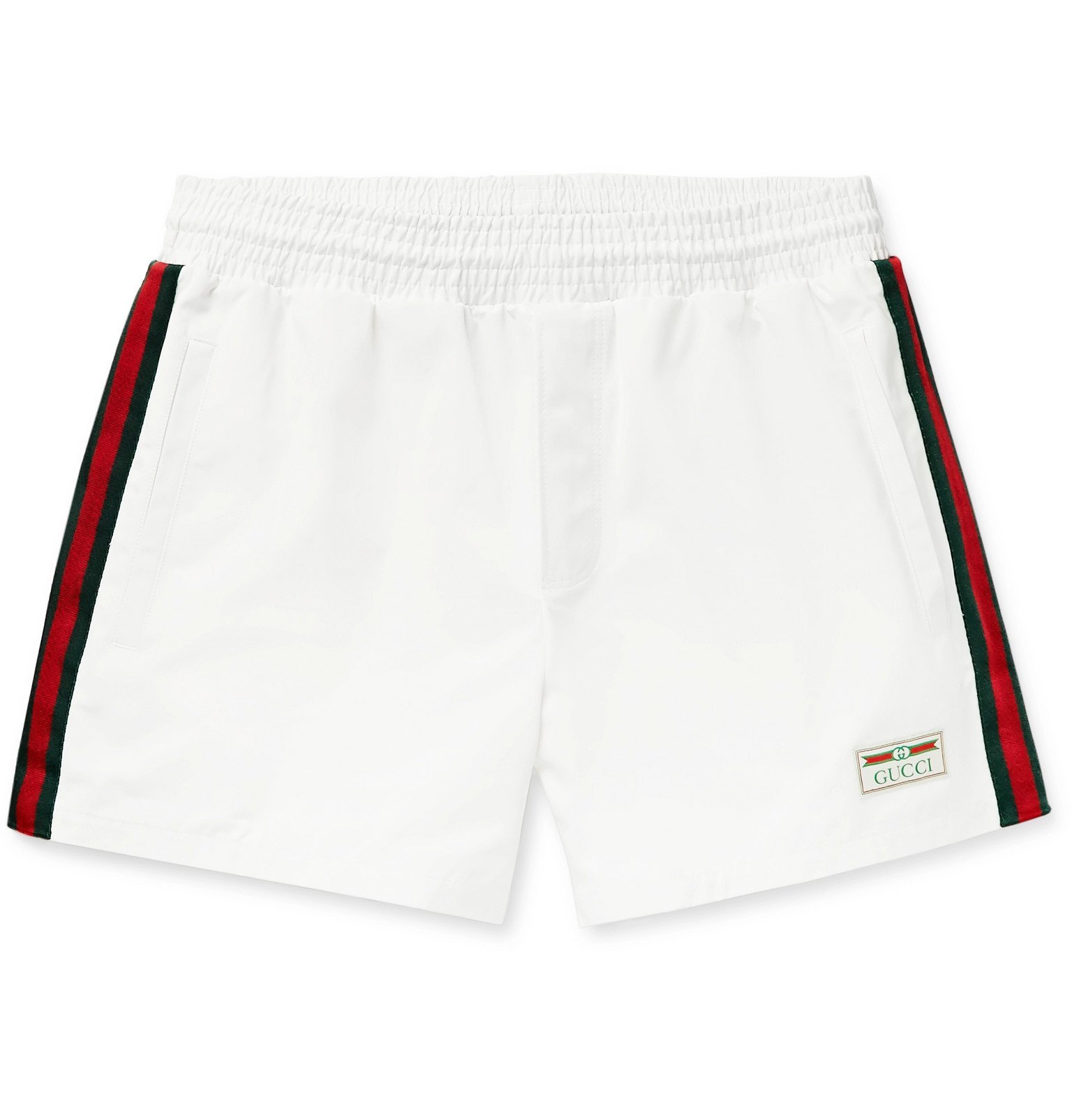 white gucci shorts