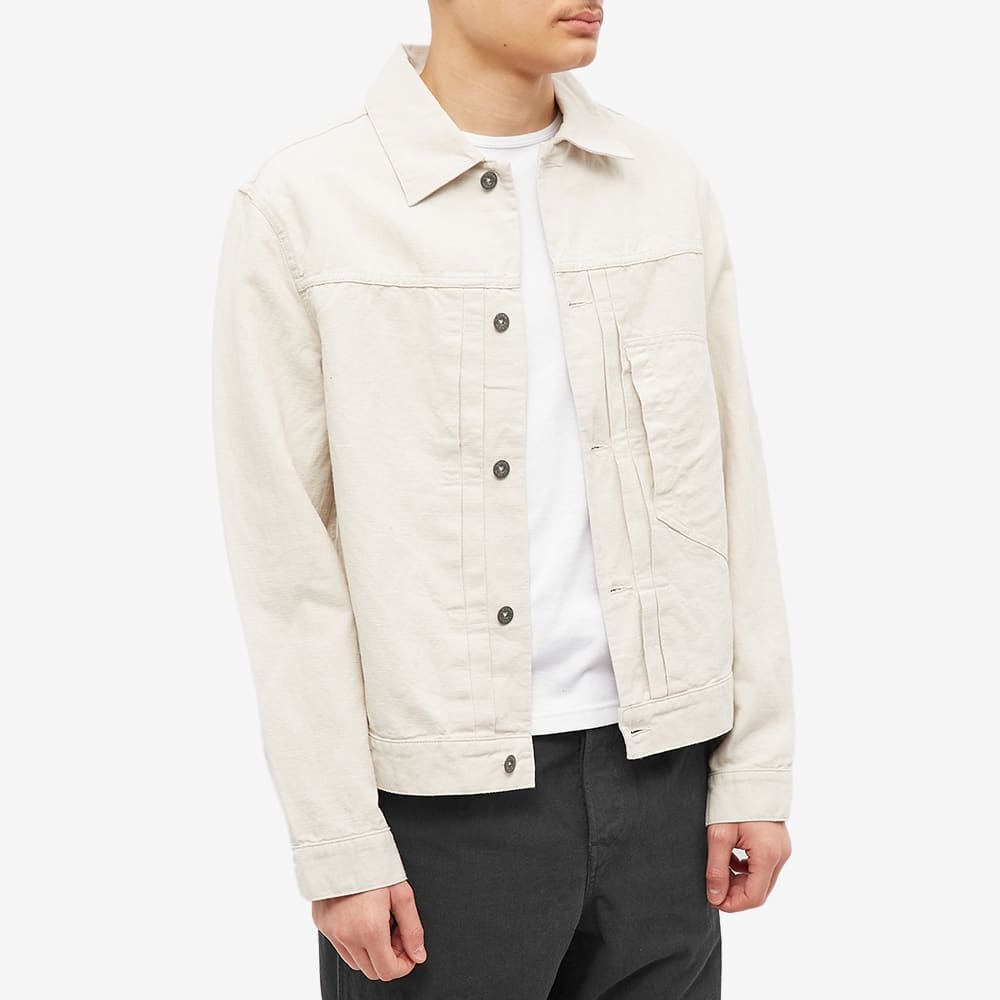 Nigel Cabourn Men's Japanese Type 1 Jacket in Off White Nigel Cabourn