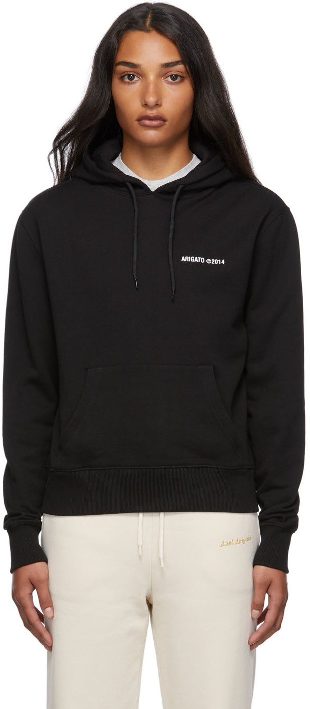 axel arigato black hoodie