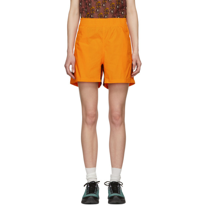 Wales Bonner Orange Football Shorts Wales Bonner