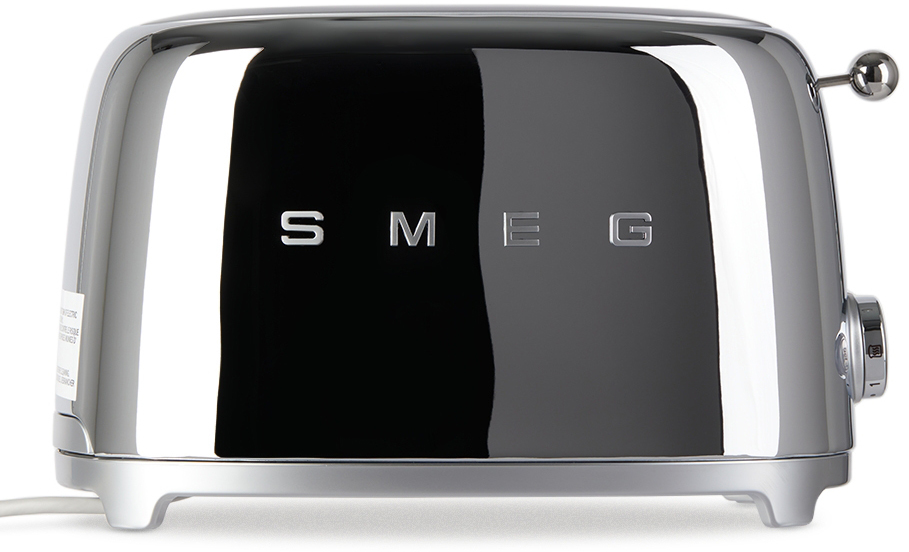 SMEG Silver RetroStyle 2 Slice Toaster SMEG