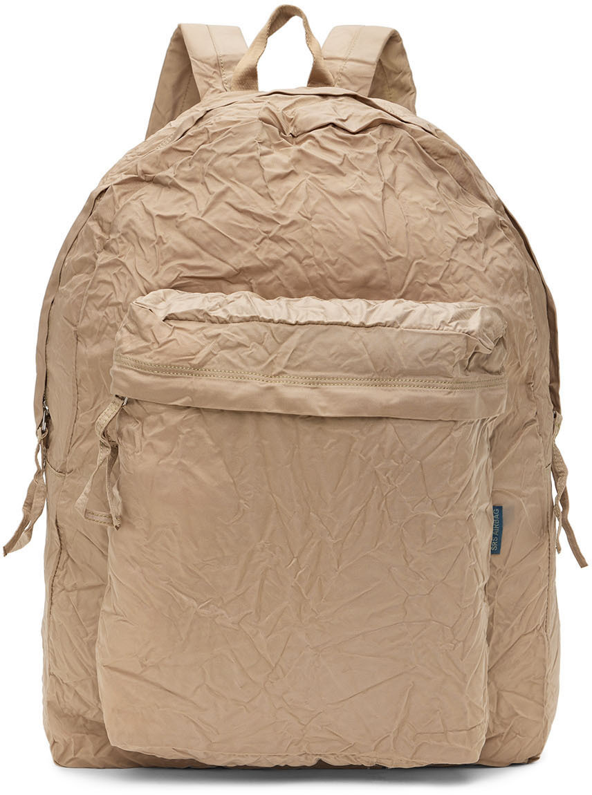 Photo: Kanghyuk SSENSE Exclusive Beige Airbag Backpack