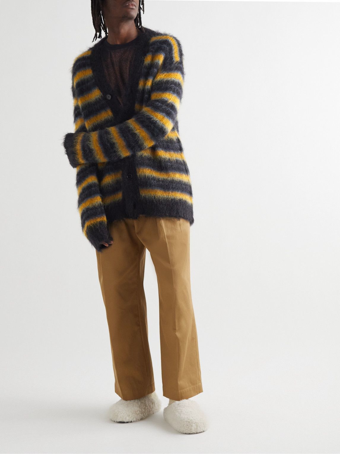 最上の品質な Marni Multicolor cardigan oversize blend wool カーディガン  サイズを選択してください:IT36(XS以下) - facturasrapidasec.com