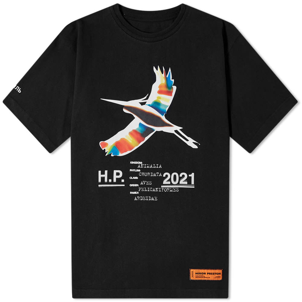 Heron Preston Oversized Heron Rainbow Tee Heron Preston