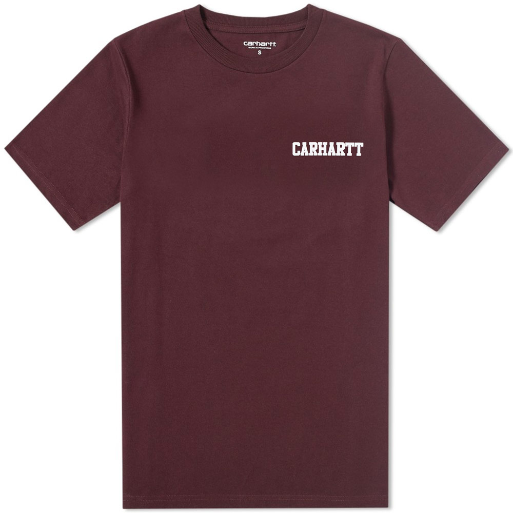 carhartt college script t shirt