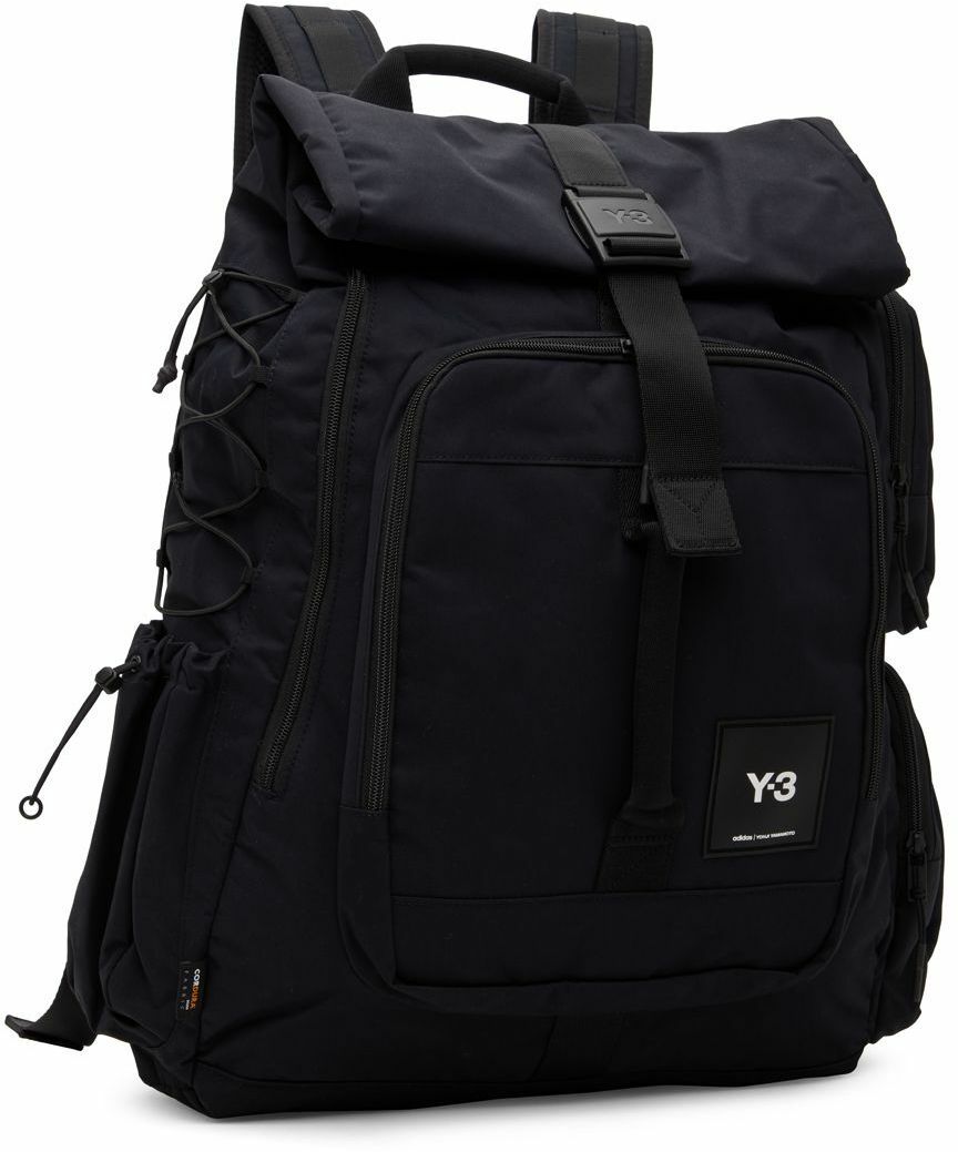Y3 Black Utility Backpack Y3