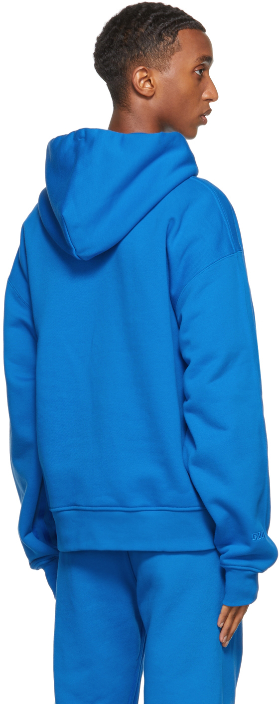adidas originals essentials hoodie in blue