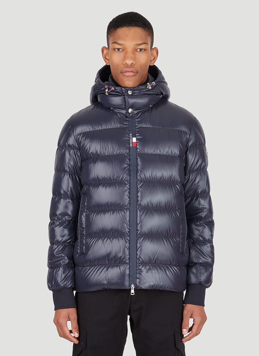 Cuvellier Down Jacket in Blue Moncler