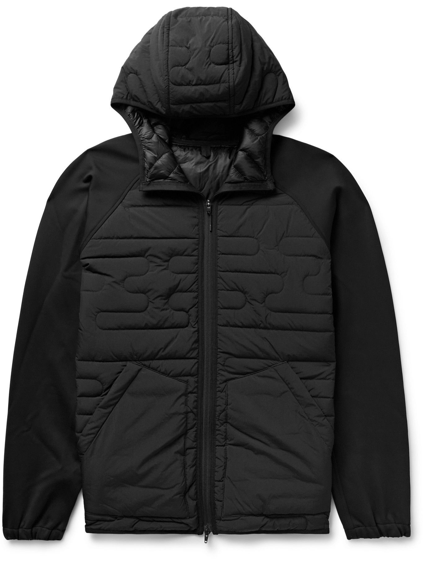Y-3 - Classic Cloud Padded Quilted Shell Hooded Jacket - Black Y-3