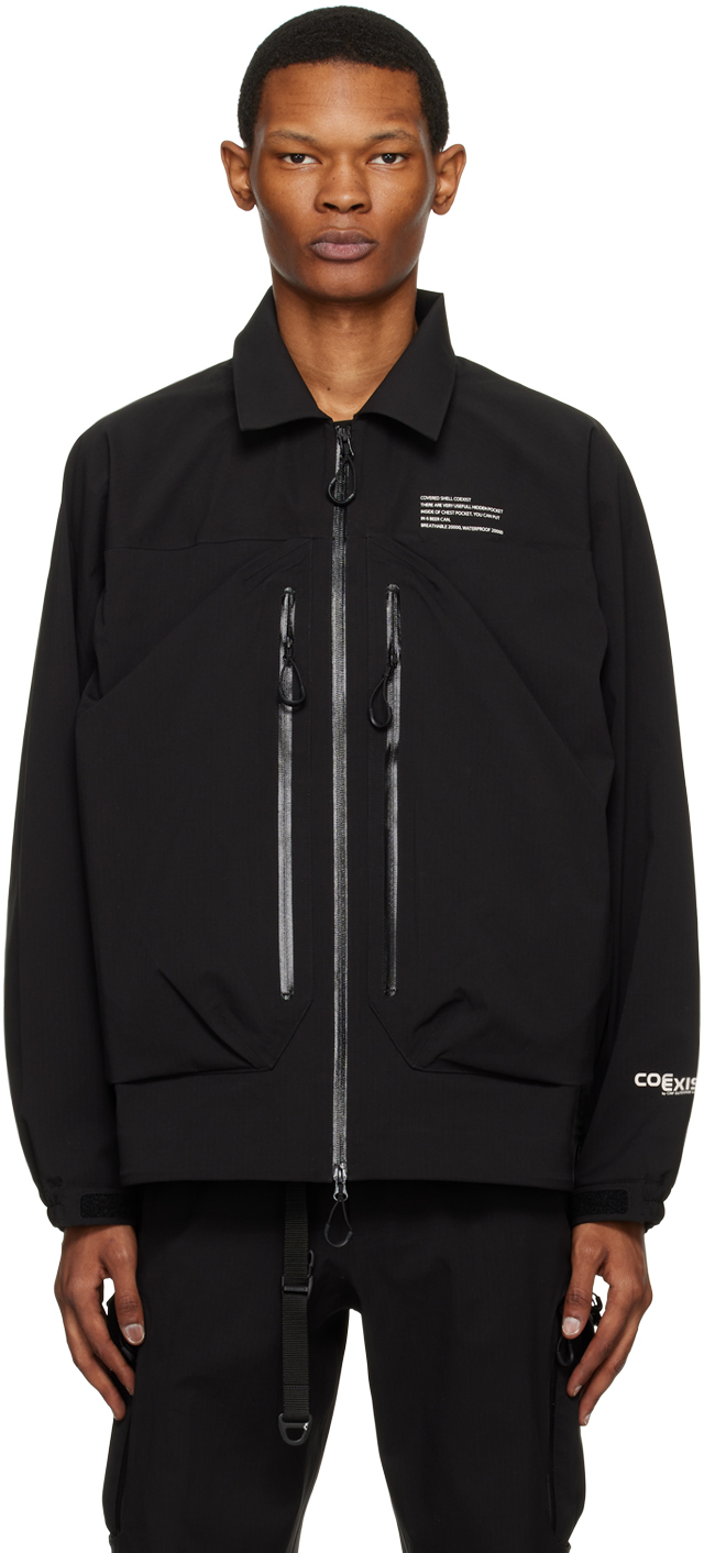 CMF Outdoor Garment Black Covered Shell Jacket