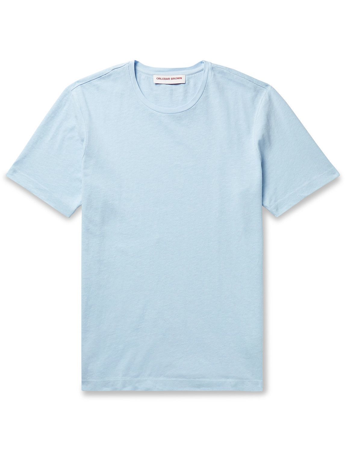 Nicolas Cotton and Linen-Blend Jersey T 