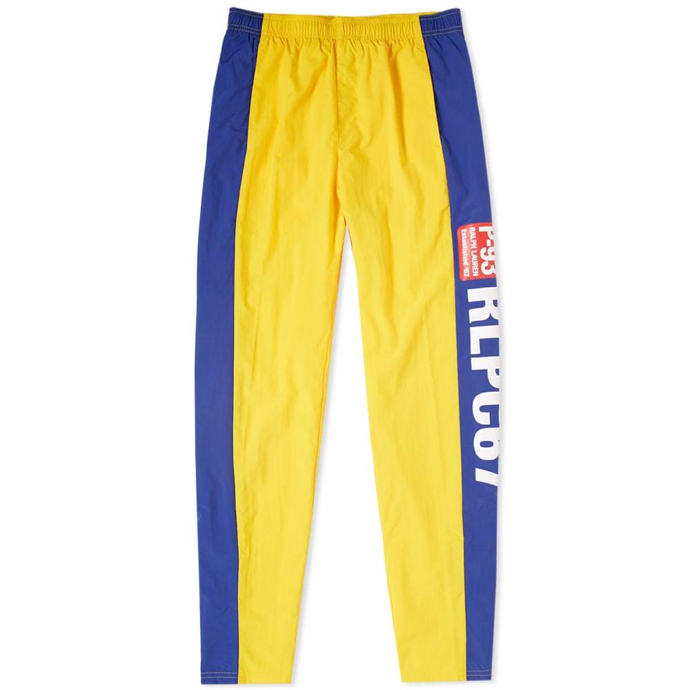 yellow polo sweatpants