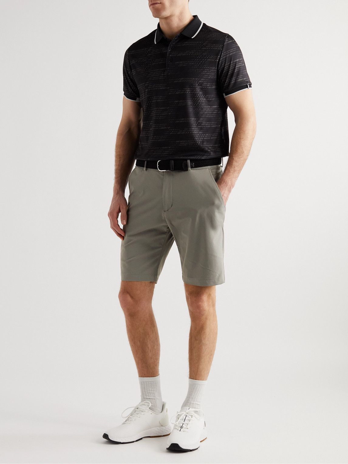 Kjus Golf - Iver Straight-Leg Stretch-Shell Golf Shorts - Gray Kjus Golf