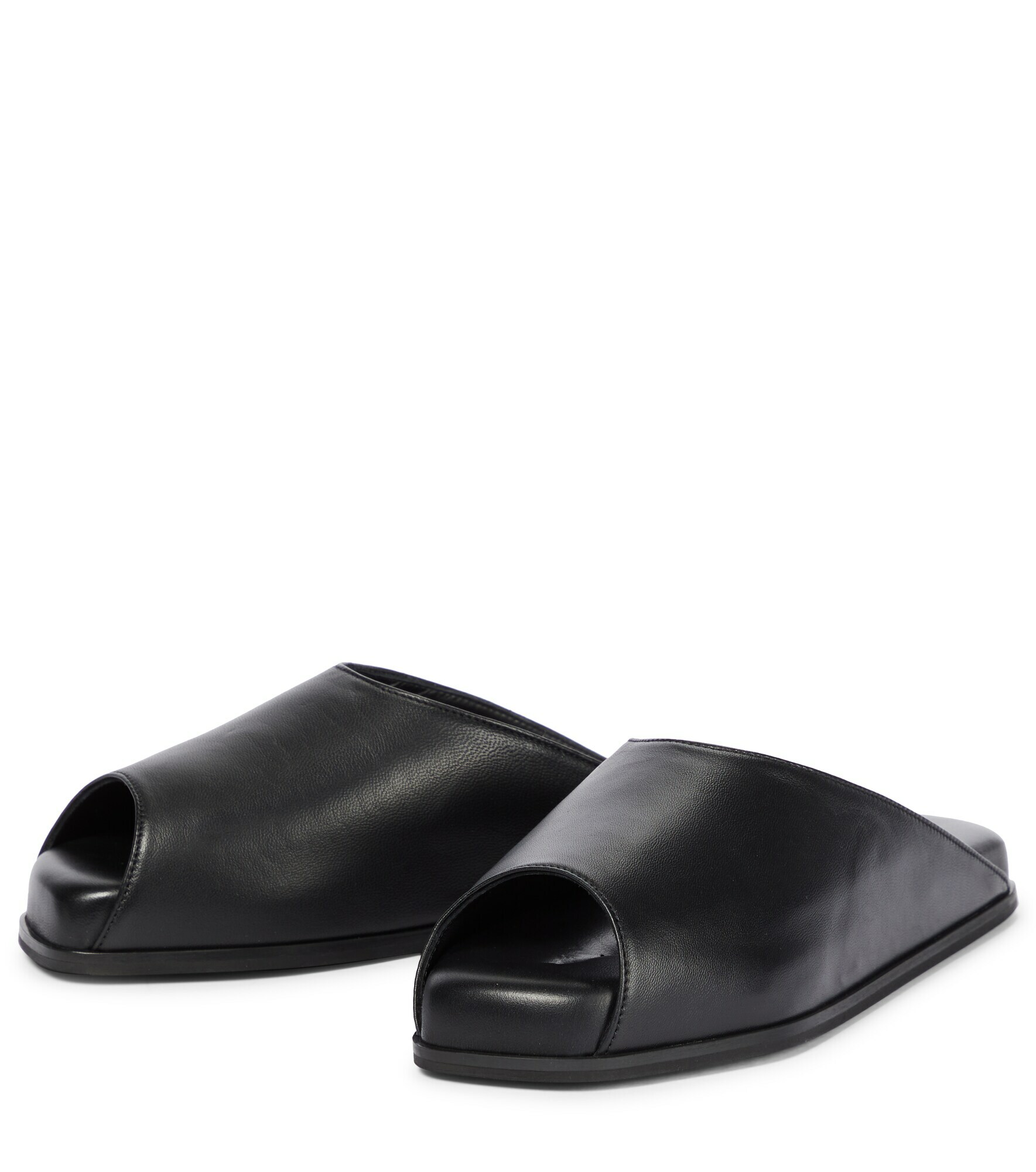 Christopher Esber - Fontana leather slides Christopher Esber