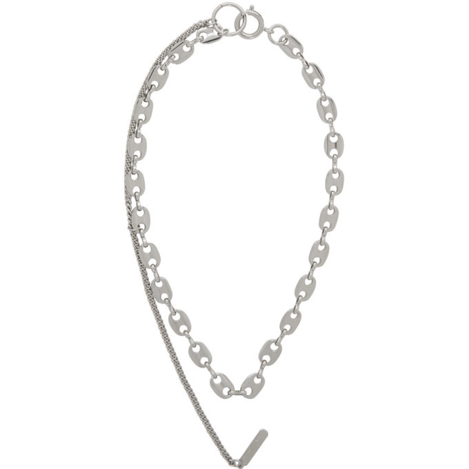 Justine Clenquet Silver Jerry Necklace Justine Clenquet