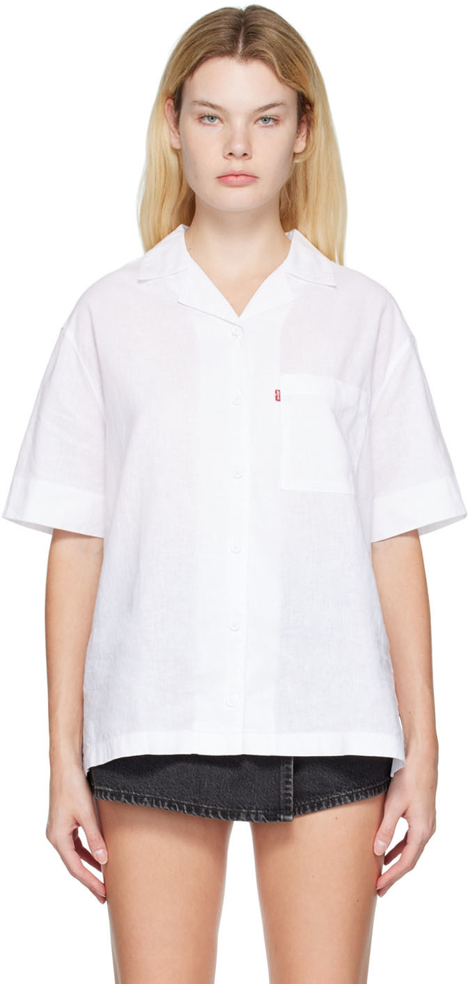 Photo: Levi's White Ari Resort Shirt