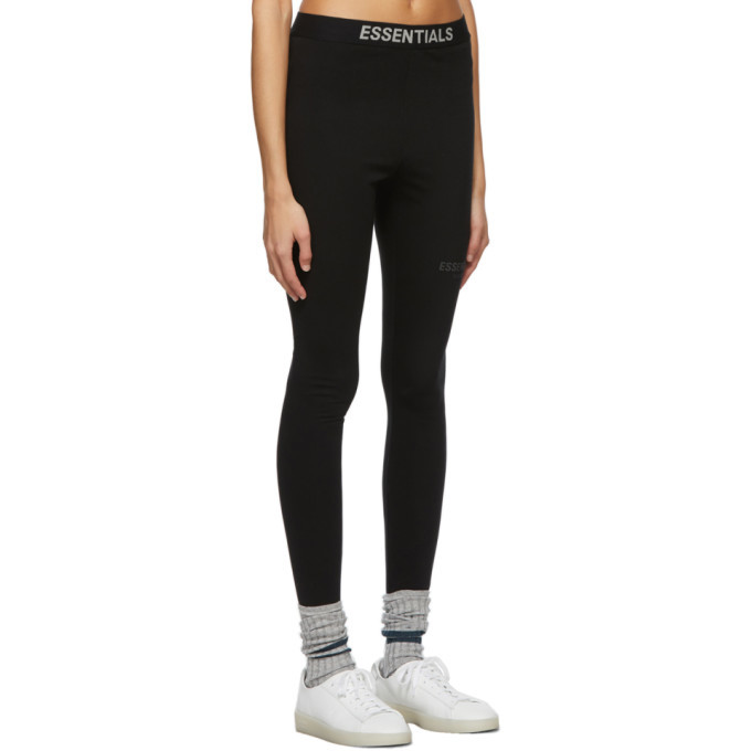 Essentials Black Athletic Leggings Essentials