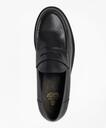 Brooks Brothers Men's 1818 Footwear Leather Penny Loafers | Black
