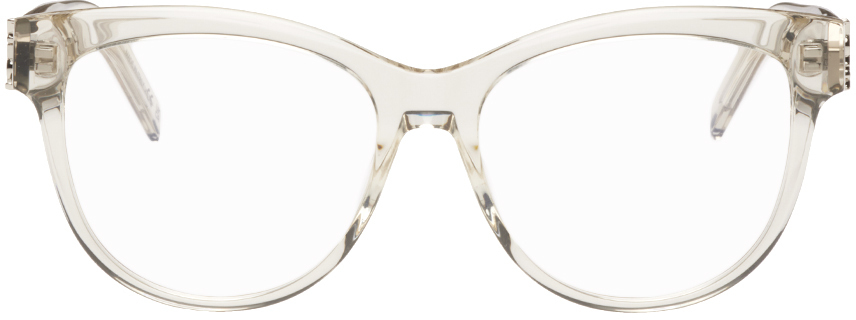 Photo: Saint Laurent Beige SL M108 Glasses