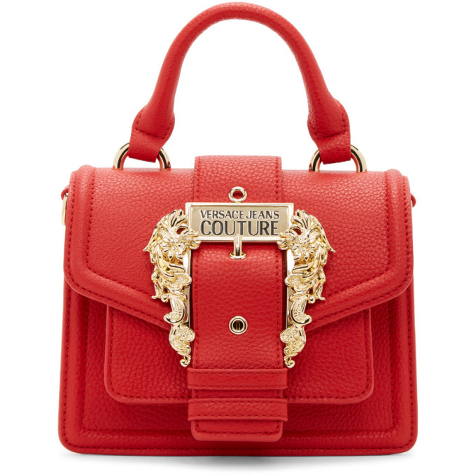 versace jeans couture red bag