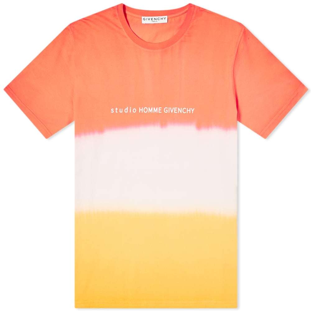 Givenchy Regular Fit Studio Homme Tie Dye Tee Givenchy