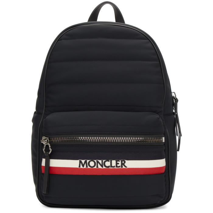 Moncler Black New George Zaino Backpack Moncler