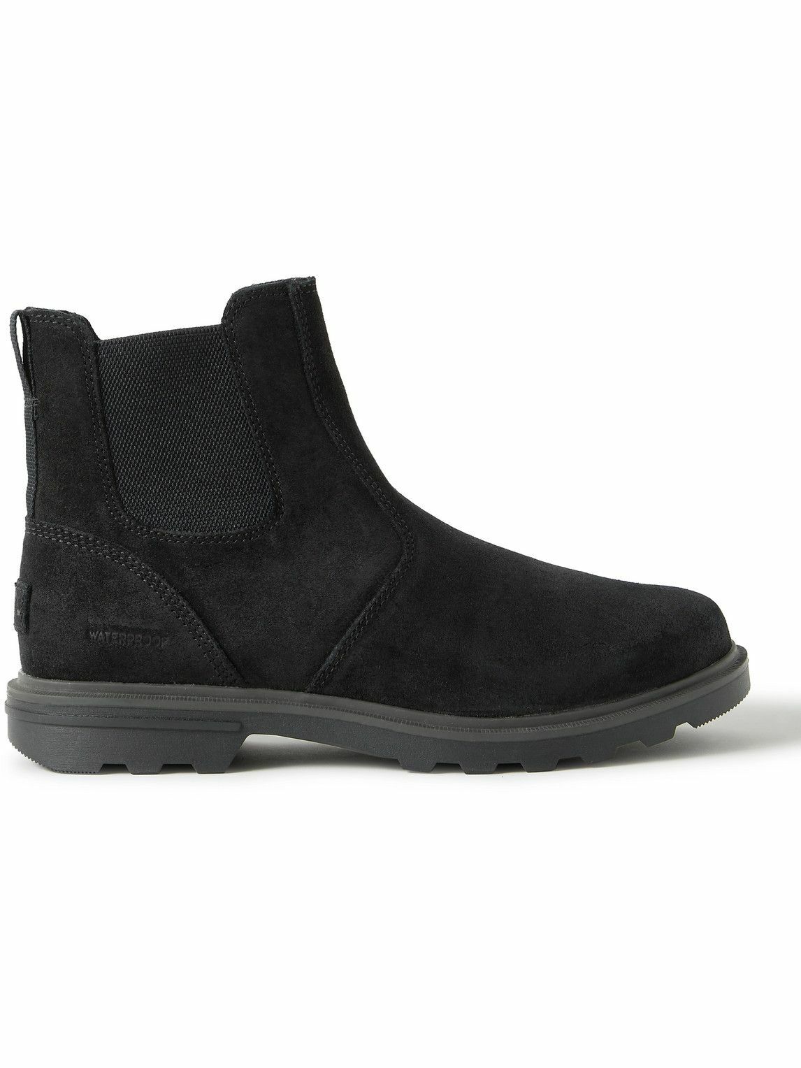 Sorel Carson Suede Chelsea Boots Black Sorel