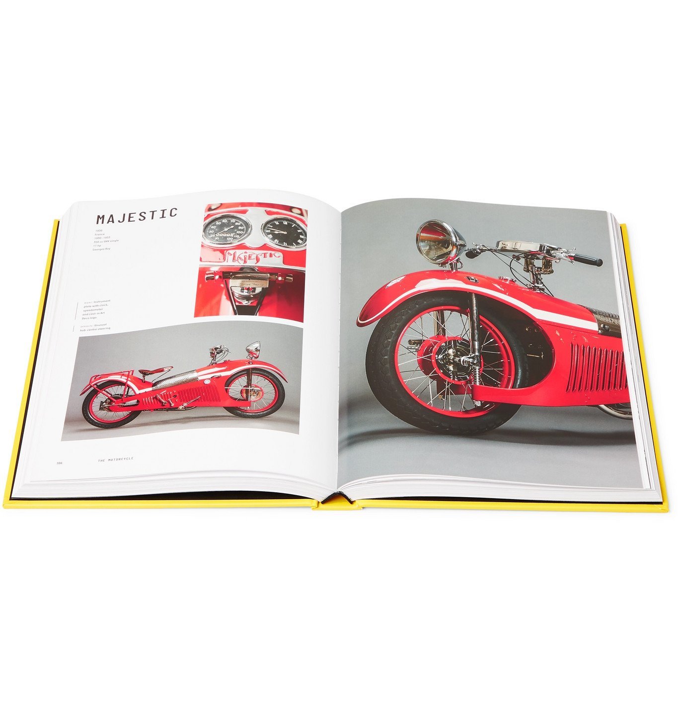 Phaidon - The Motorcycle: Desire, Art, Design Hardcover Book - Yellow ...