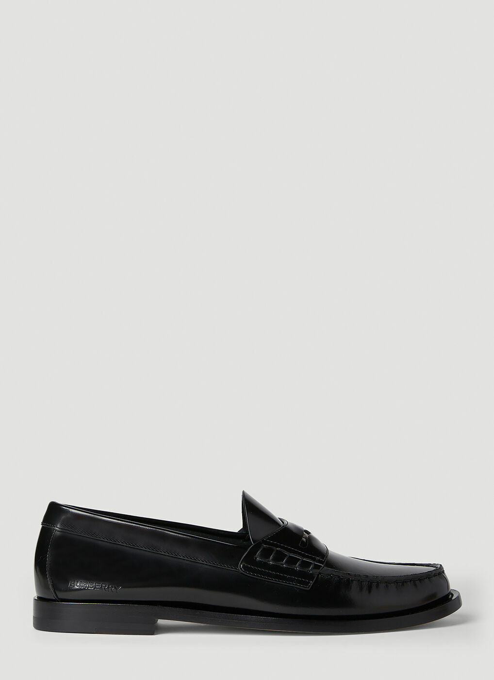 Burberry Black Chillcot Patent Loafer Burberry