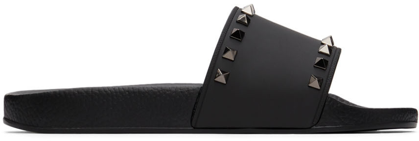 valentino rockstud gunmetal