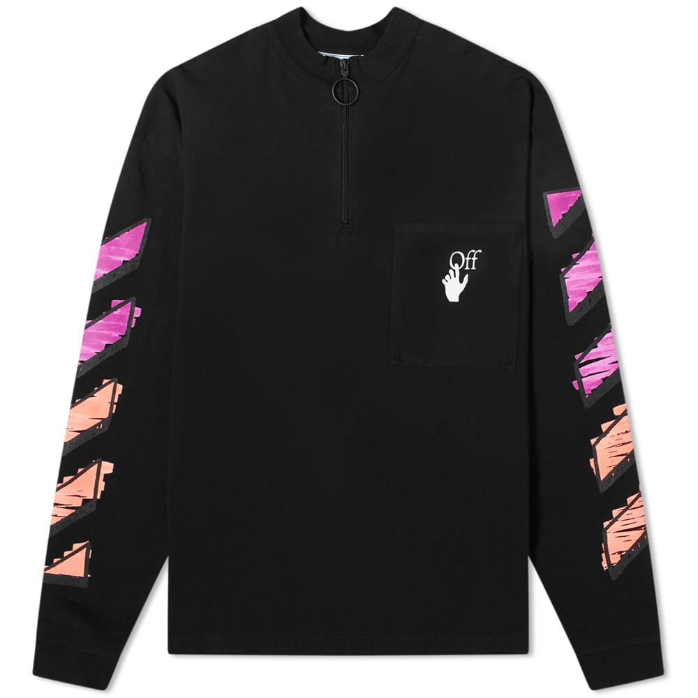 Off white quarter zip Clearance