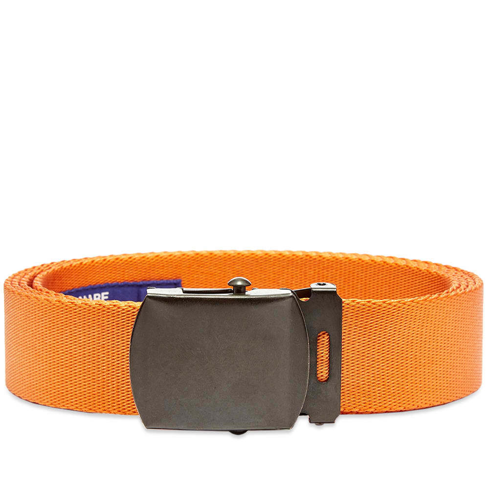 orange canvas belt
