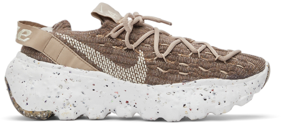 nike space hippie brown