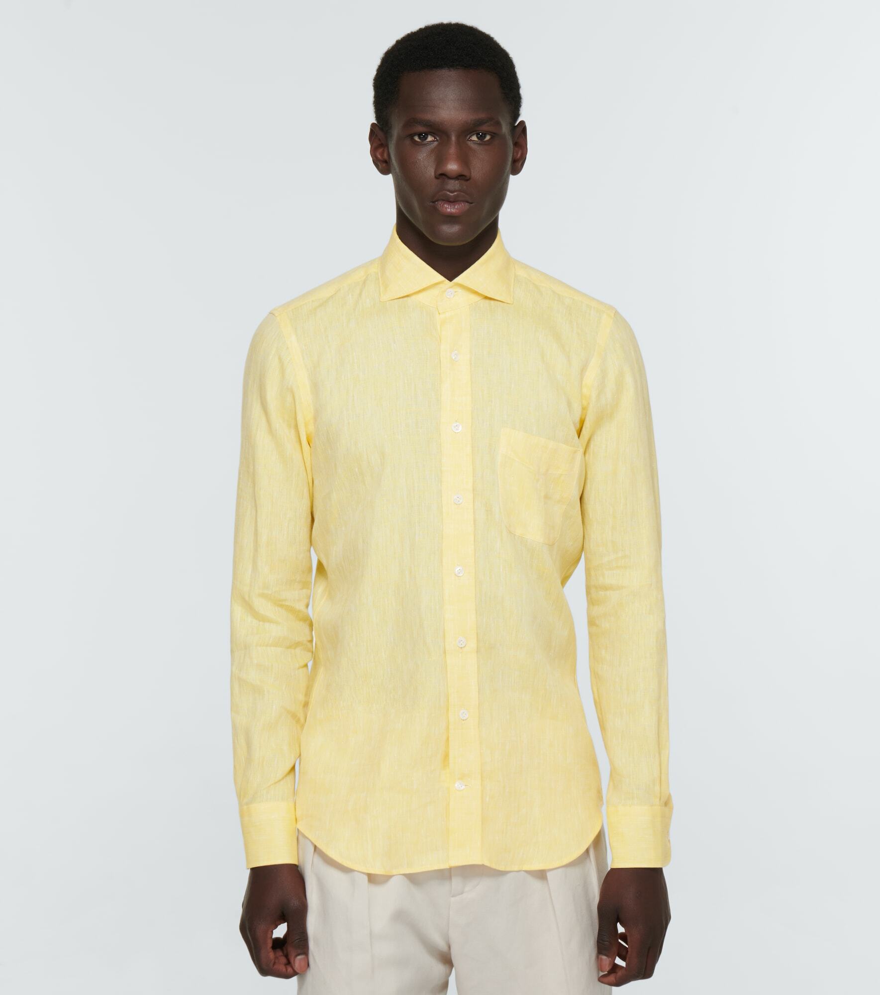 Thom Sweeney - Linen shirt Thom Sweeney