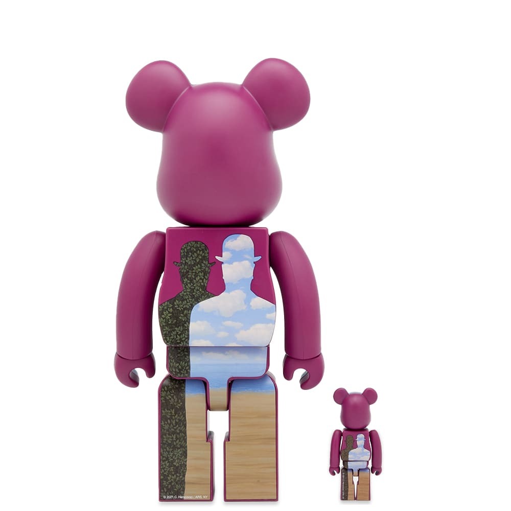 Medicom René Magritte L'Oiseau De Ciel 1965 2021 Be@rbrick In Multi 100 ...