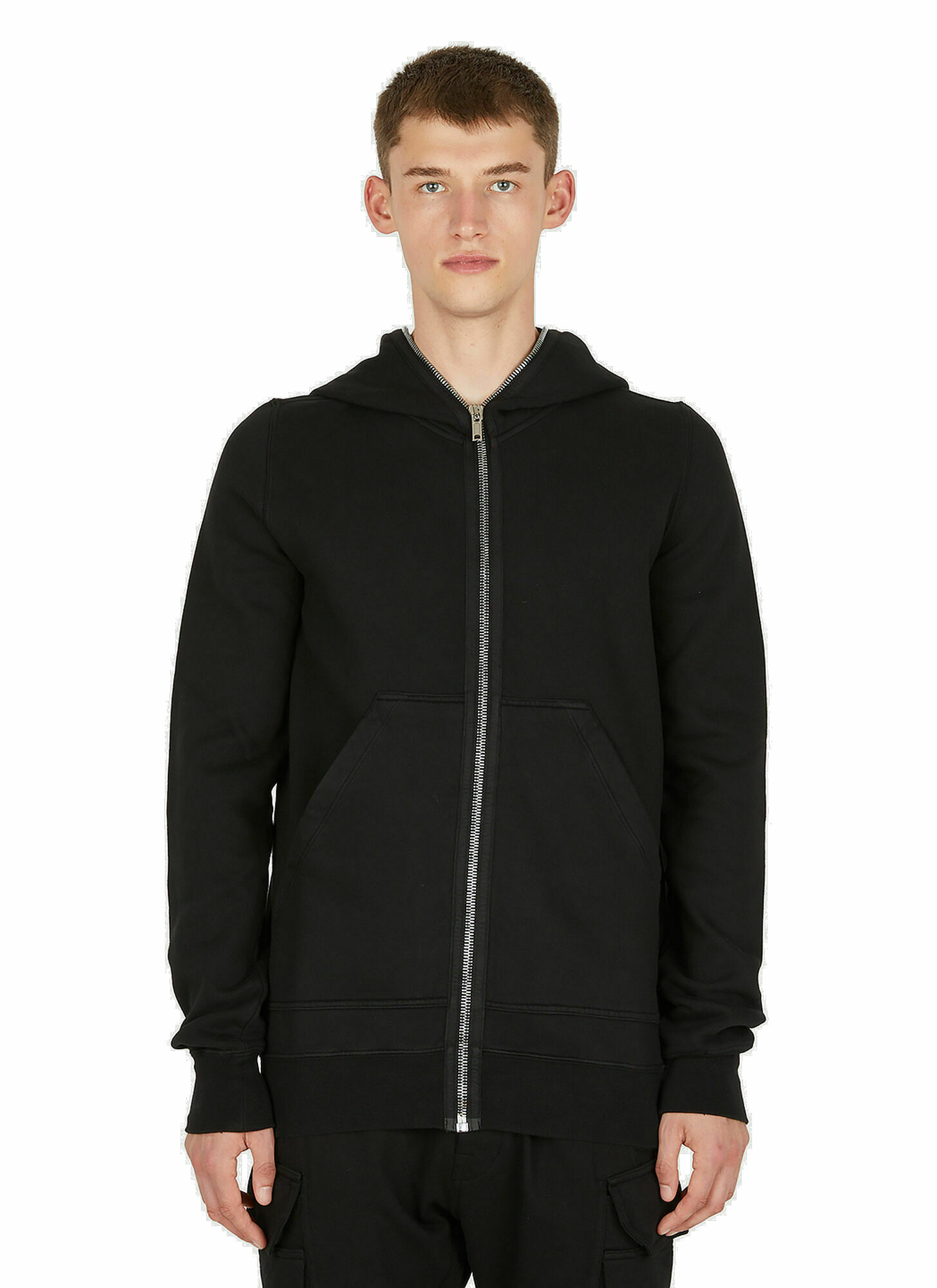 Gimp Hooded Sweatshirt in Black Rick Owens Drkshdw