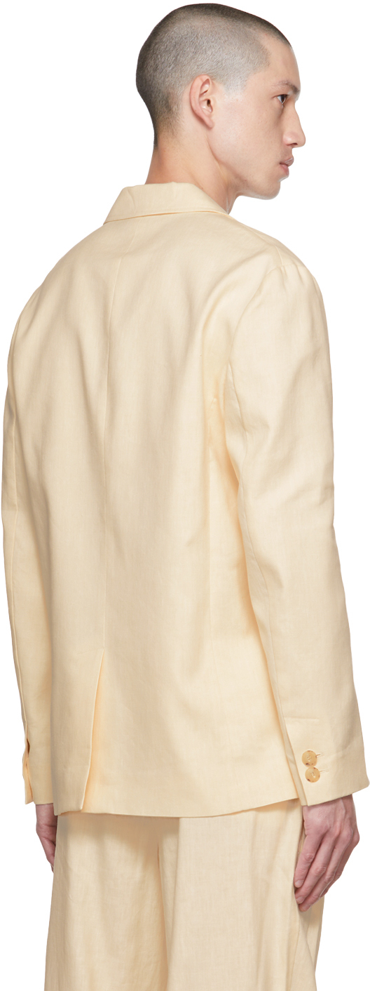 COMMAS OffWhite Linen Blazer