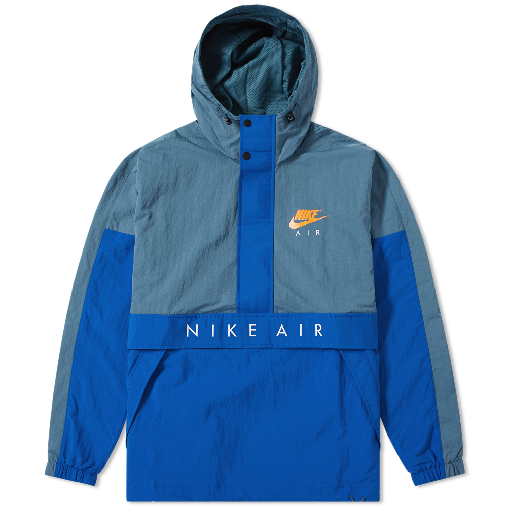 blue nike air jacket