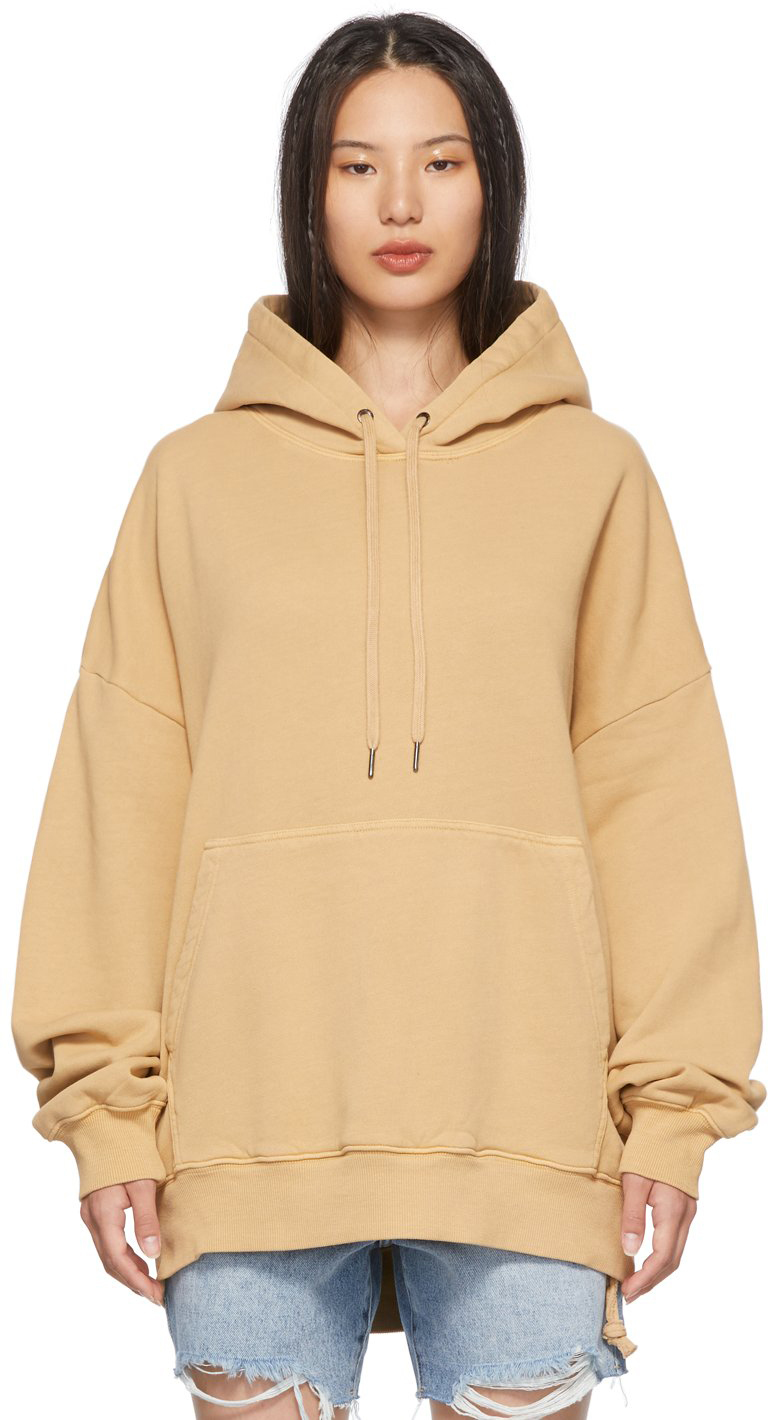 Ksubi Tan French Terry Hoodie Ksubi