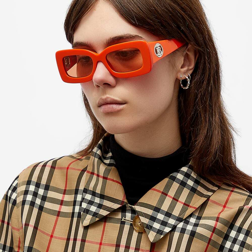 Burberry Eyewear Women's Burberry Astrid Sunglasses in Orange Burberry