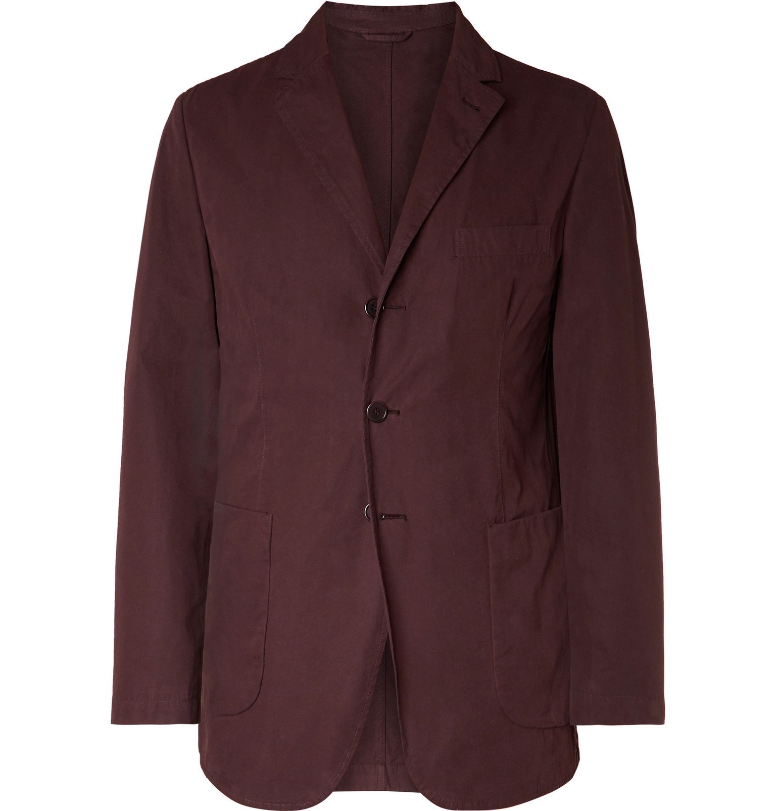 burgundy slim fit blazer