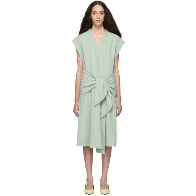tibi green dress