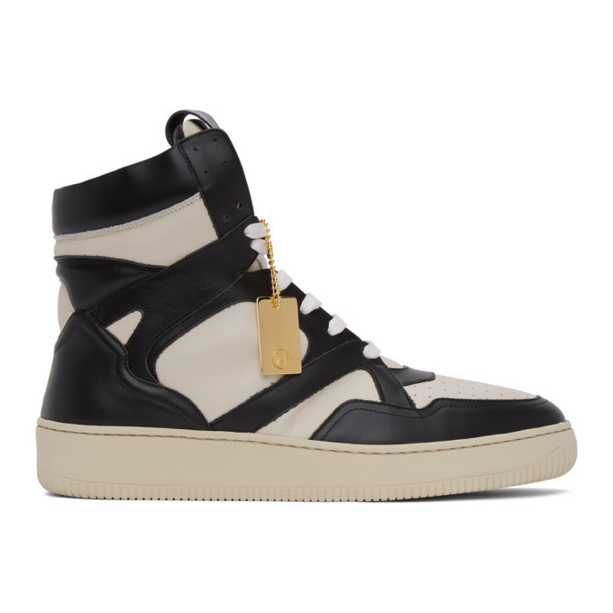 Human Recreational Services Black and Off-White Mongoose High-Top ...
