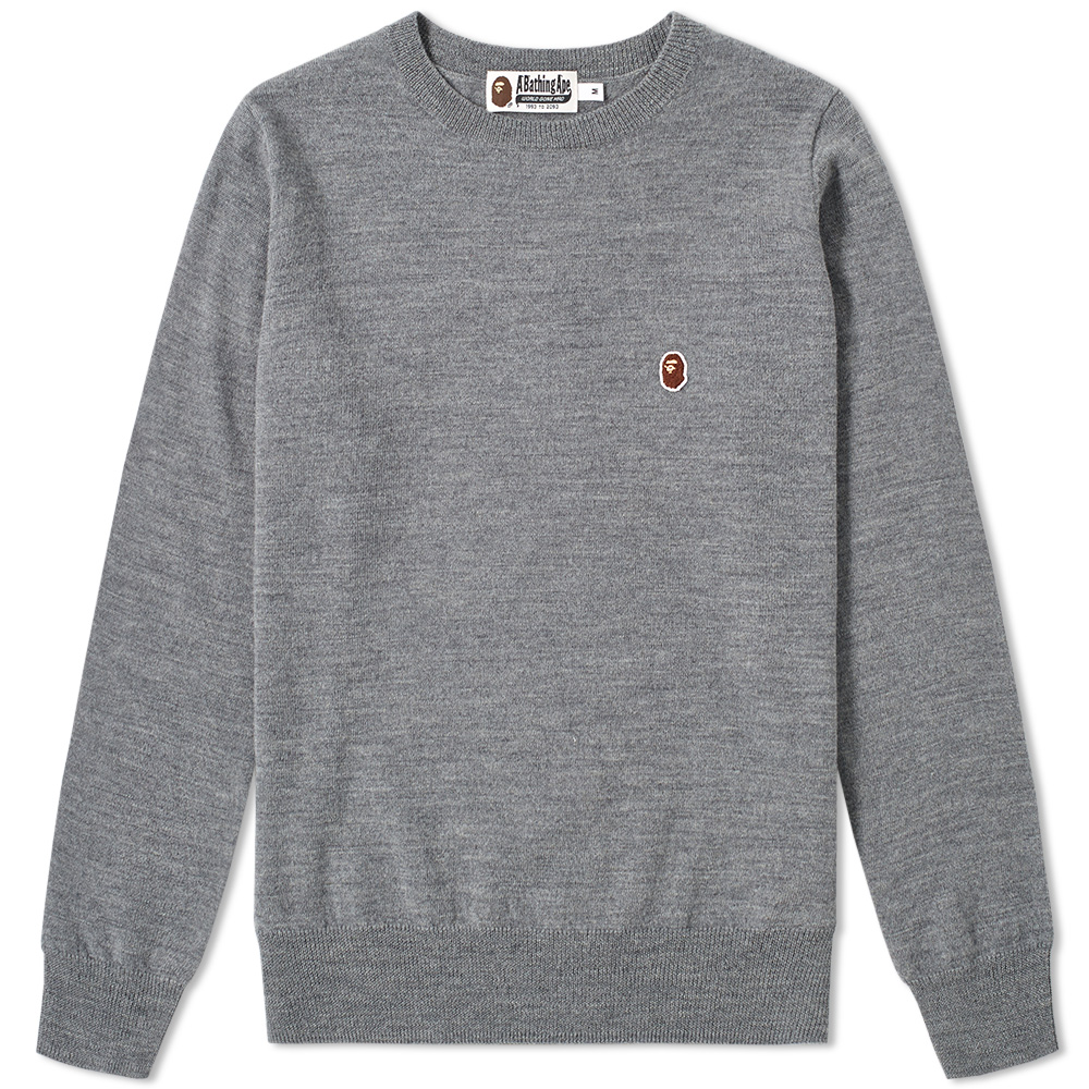 Photo: A Bathing Ape One Point Crew Knit
