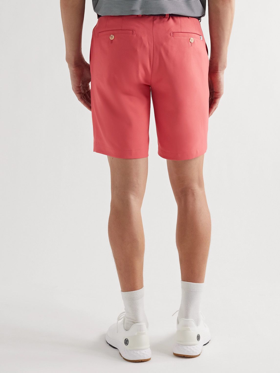 Peter Millar Salem SlimFit TechTwill Golf Shorts Red Peter Millar