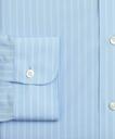 Brooks Brothers Men's Regent Regular-Fit Dress Shirt, Non-Iron Double-Stripe | Blue