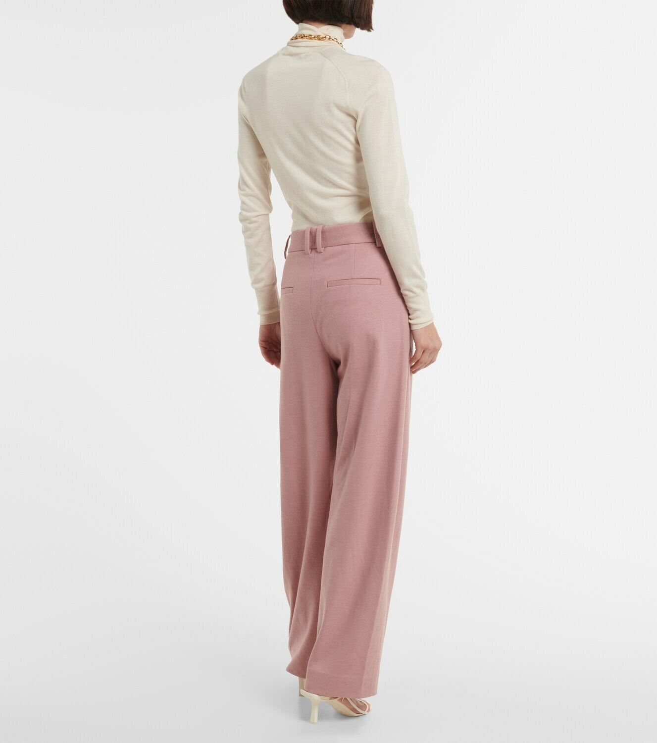 Vince - Wide-leg wool-blend pants Vince