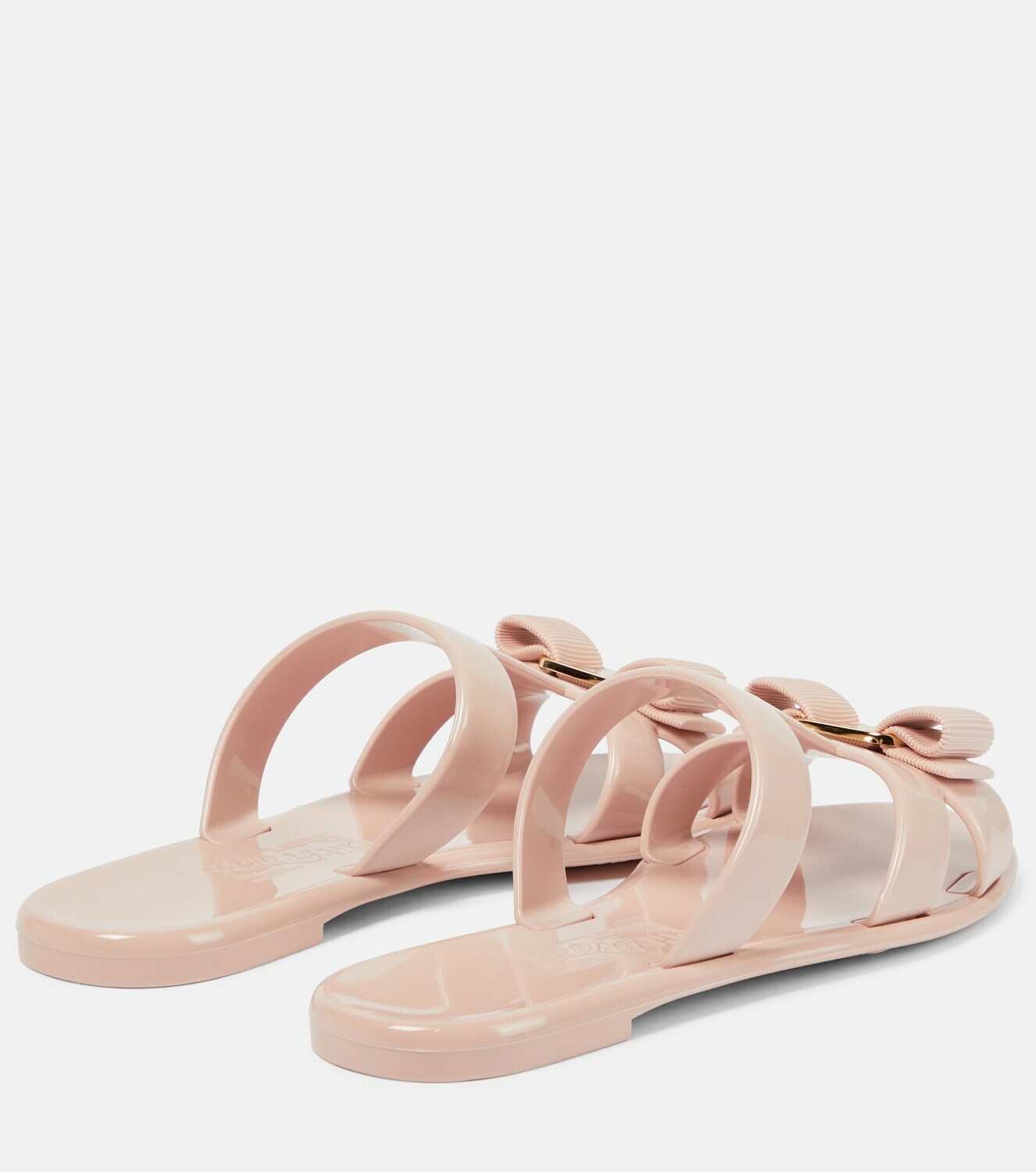 ferragamo virgil bow slides